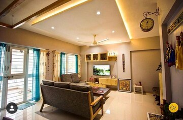 Living Room in 2 BHK Apartment at Vasudha Sai Eshanya, Balewadi – for Sale
