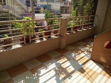 Balcony in 2 BHK Apartment at Belvalkar Chaitanyanagari, Warje – for Rent