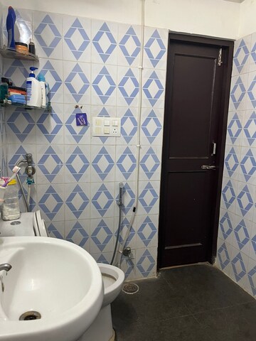 Bathroom in 4 BHK Independent House at Dhakoli Village – for Sale