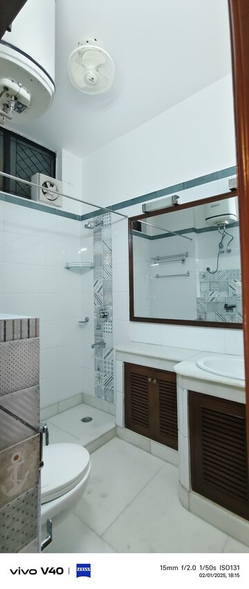Kitchen in 3 BHK Apartment at Defence Colony – for Rent