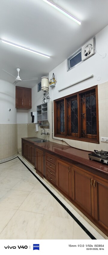 Kitchen in 3 BHK Apartment at Defence Colony – for Rent