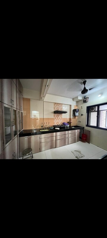 Kitchen in 1 BHK Apartment at Ashar Axis, Majiwada – for Rent