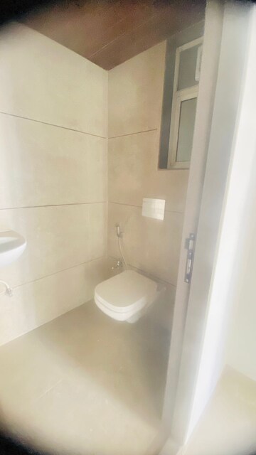 Bathroom in 1 BHK Apartment at JVM Corner Stone, Naupada – for Rent