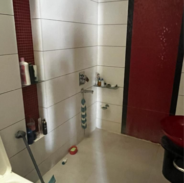 Bathroom in 1 RK Apartment at Sarabha Nagar – for Rent