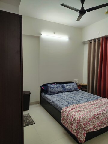 Master Bedroom in 1 BHK Apartment at Ashar Metro Towers, Vartak Nagar – for Rent