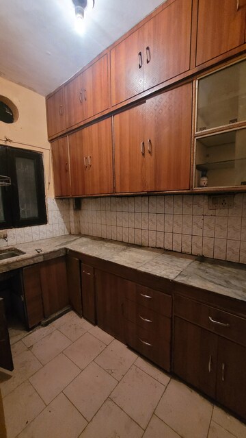 Kitchen in 2 BHK Builder Floor at Dilshad Colony – for Rent