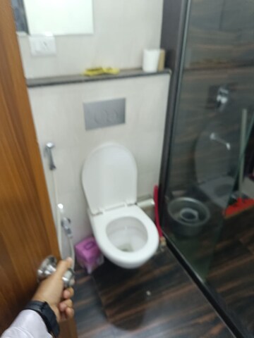 Bathroom in 2 BHK Apartment at Shreeji Atlantis, Malad West – for Rent
