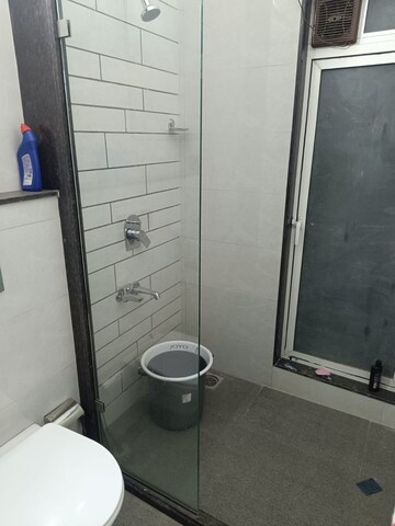 Bathroom in 2 BHK Apartment at Shreeji Atlantis, Malad West – for Rent