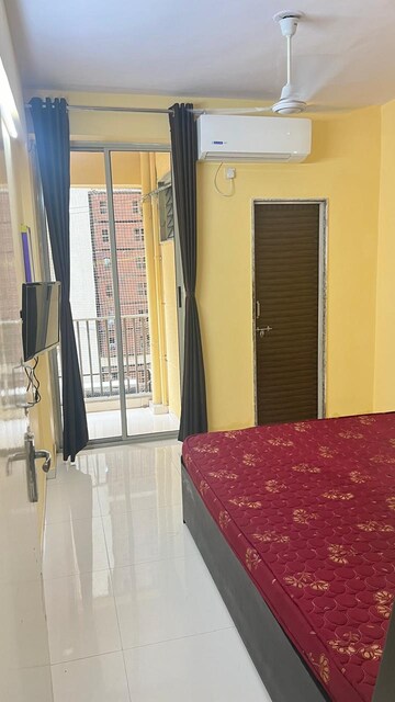 Balcony in 2 BHK Apartment at Sahaj Solarium, Vasna – for Rent