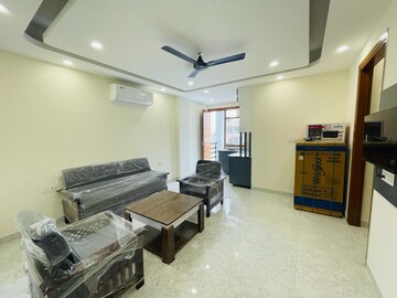 Living Room in 2 BHK Builder Floor at RWA Residential Society Sector 46, Sector 46 – for Rent