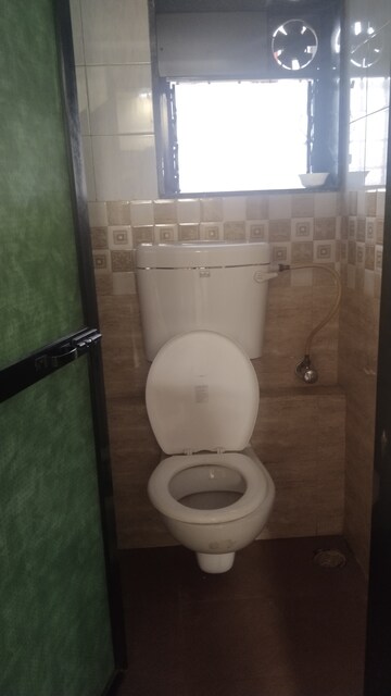 Bathroom in 1 BHK Apartment at Lok Gaurav Society, Vikhroli West – for Rent