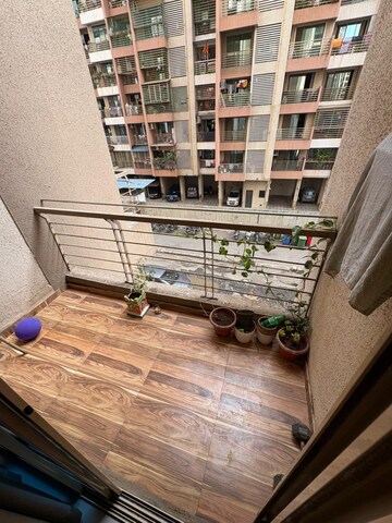 Balcony in 1 BHK Apartment at Bachraj Landmark, Virar West – for Sale