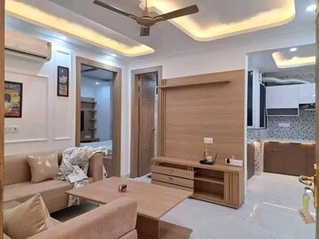 Living Room in 2 BHK Apartment at Saket – for Rent