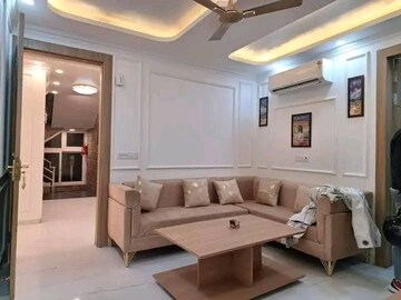 Living Room in 2 BHK Apartment at Saket – for Rent