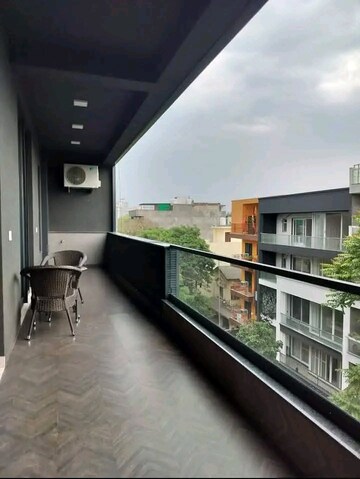 Balcony in 3 BHK Apartment at Saket – for Rent