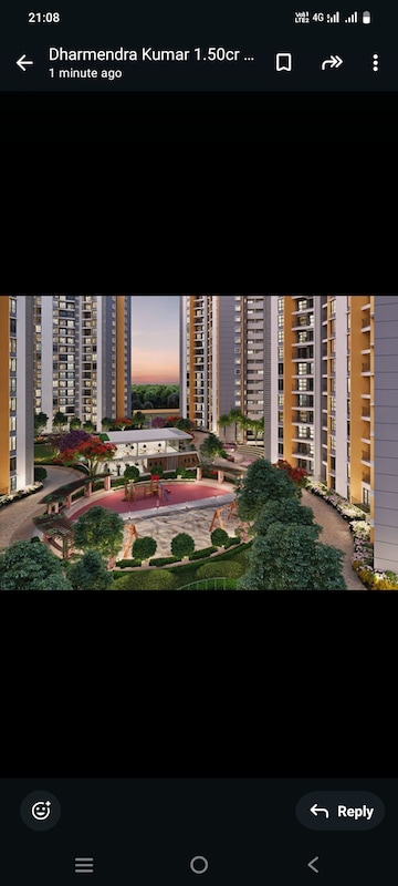 Bedroom in 3 BHK Apartment at Godrej Woodsville, Hinjewadi – for Sale