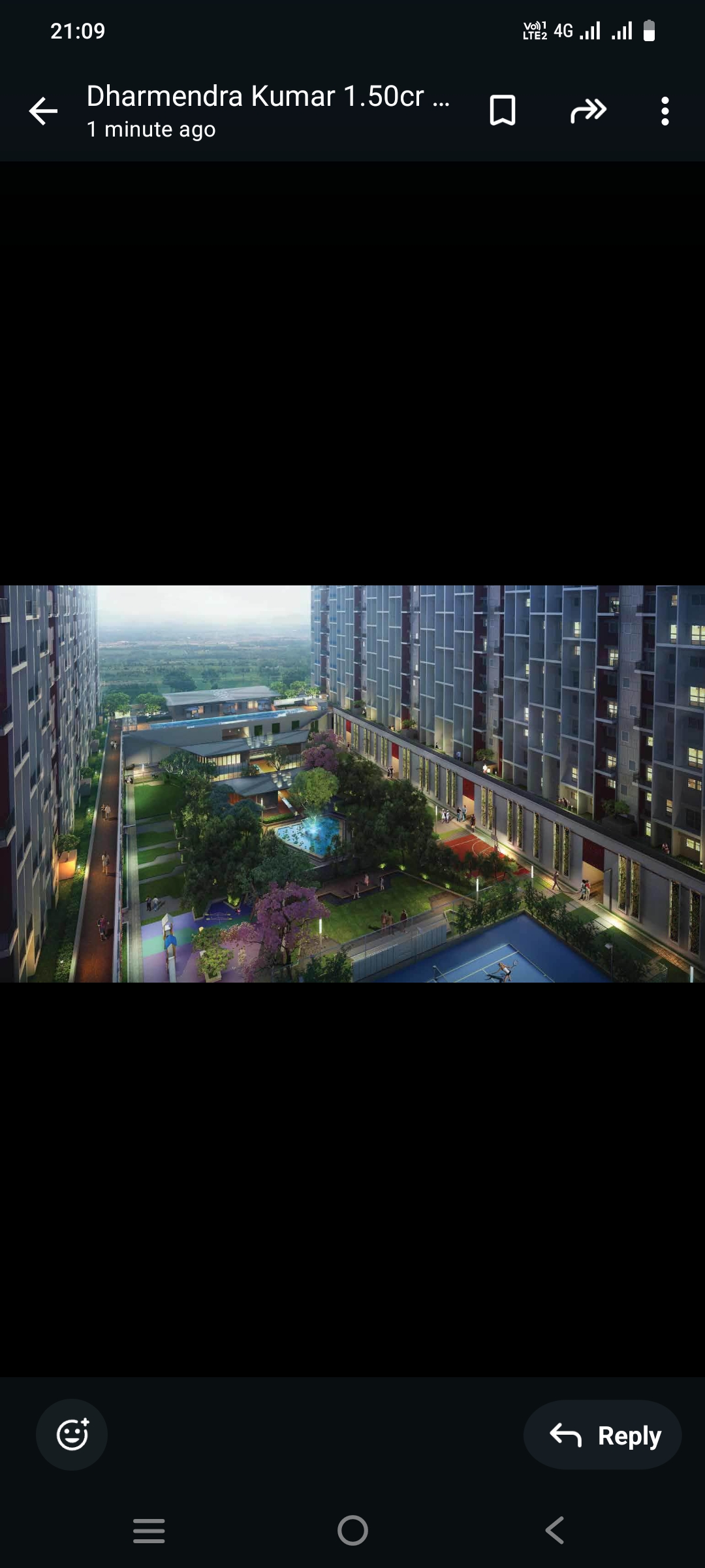3 BHK + Pooja Room Apartment For Sale in Godrej Woodsville
