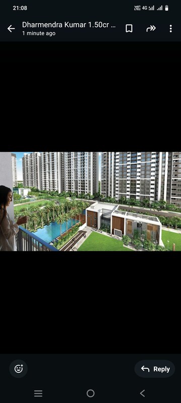 Balcony in 3 BHK Apartment at Godrej Woodsville, Hinjewadi – for Sale