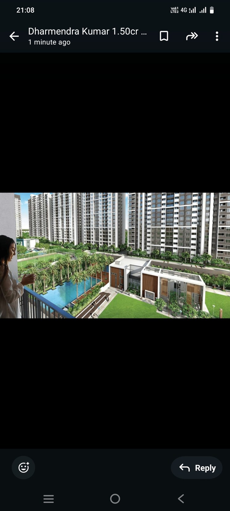 Balcony, godrej-woodsville 3 Bedroom 1320 Sq.Ft. Apartment In Hinjewadi Pune 8149911