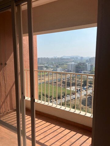 Balcony in 2 BHK Apartment at Swastik Prism City Violet, Charholi Budruk – for Sale