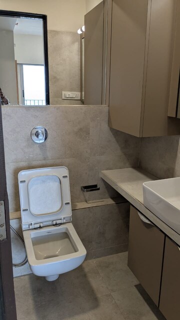 Bathroom in 2 BHK Apartment at Arkade Earth, Kanjurmarg East – for Rent