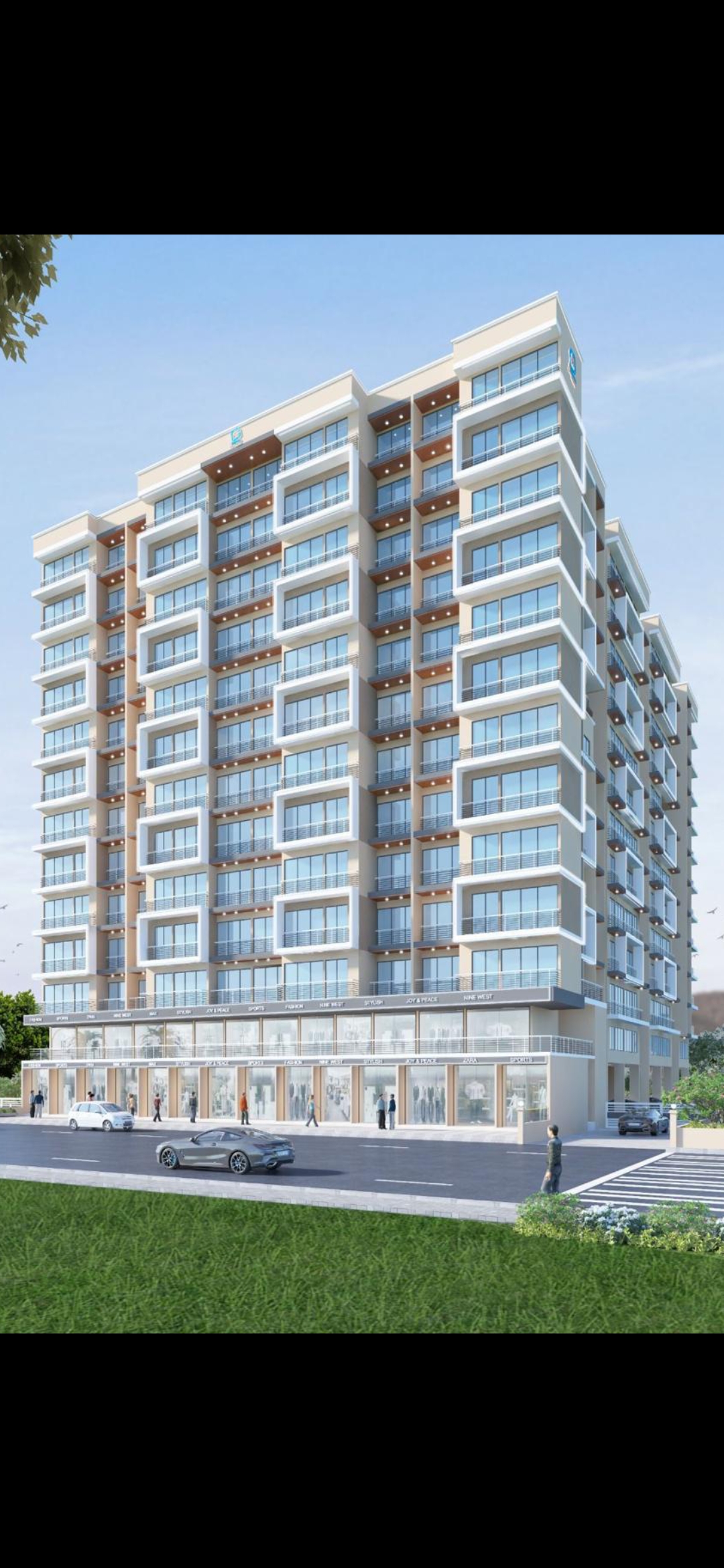 2 BHK + Study Room Apartment For Sale in Shree Evergreen 