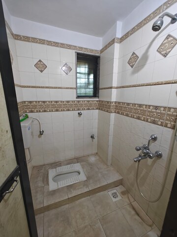Bathroom in 2 BHK Apartment at Safal Residency, Nerul – for Sale