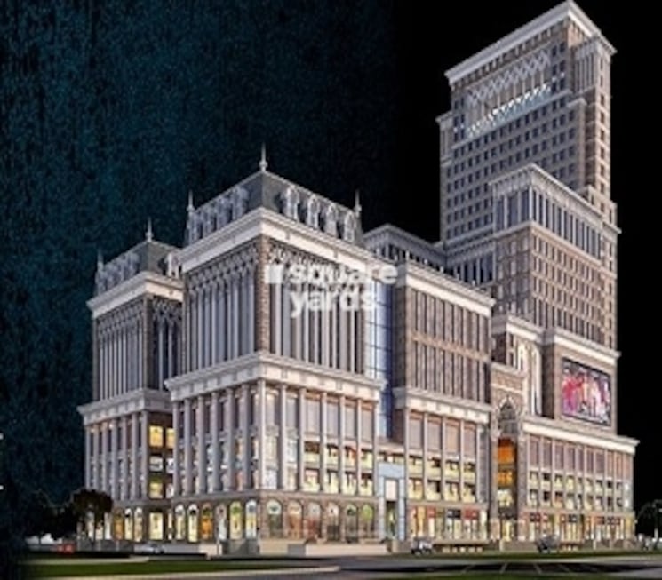 Exterior View, pks-town-central Commercial Office Space 350 Sq.Ft. In Sector 16b Greater Noida Greater Noida 8150088