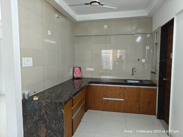Kitchen in 2 BHK Apartment at Sharada Alliance Paritosh, Balewadi – for Rent