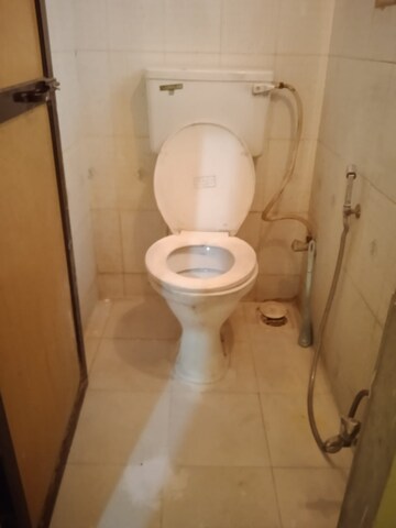 Bathroom in 1 BHK Apartment at Himgiri Lokupvan Phase II CHS Ltd, Vasant Vihar – for Rent