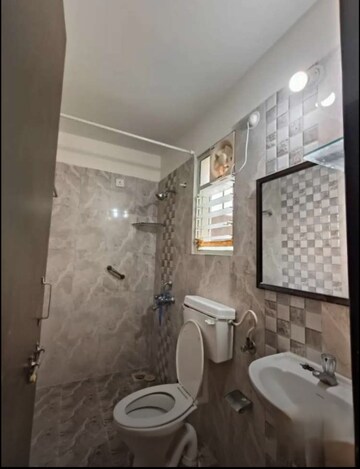 Bathroom in 2 BHK Apartment at Dhanori – for Rent