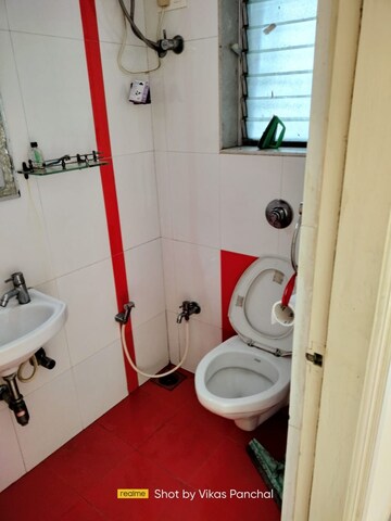 Bathroom in 2 BHK Apartment at Ratnakar CHS, Andheri West – for Rent
