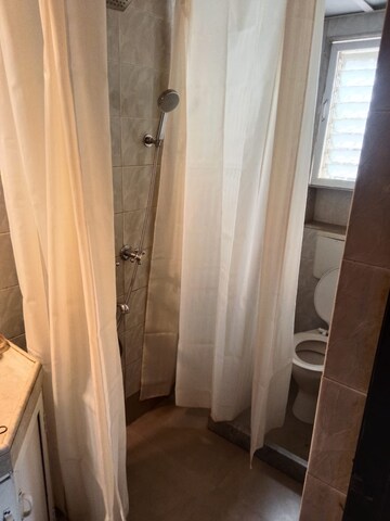 Bathroom in 2 BHK Apartment at Highland CHS, Pali Hill – for Rent