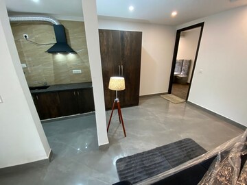Master Bedroom in 1 BHK Builder Floor at RWA Residential Society Sector 46, Sector 46 – for Rent