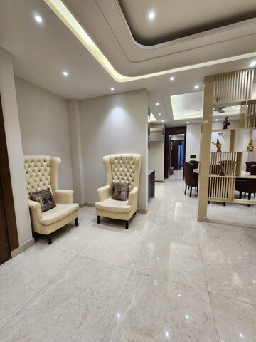 Living Room in 2.5 BHK Apartment at Charms Solitaire Ghaziabad, Ahinsa Khand ii – for Rent