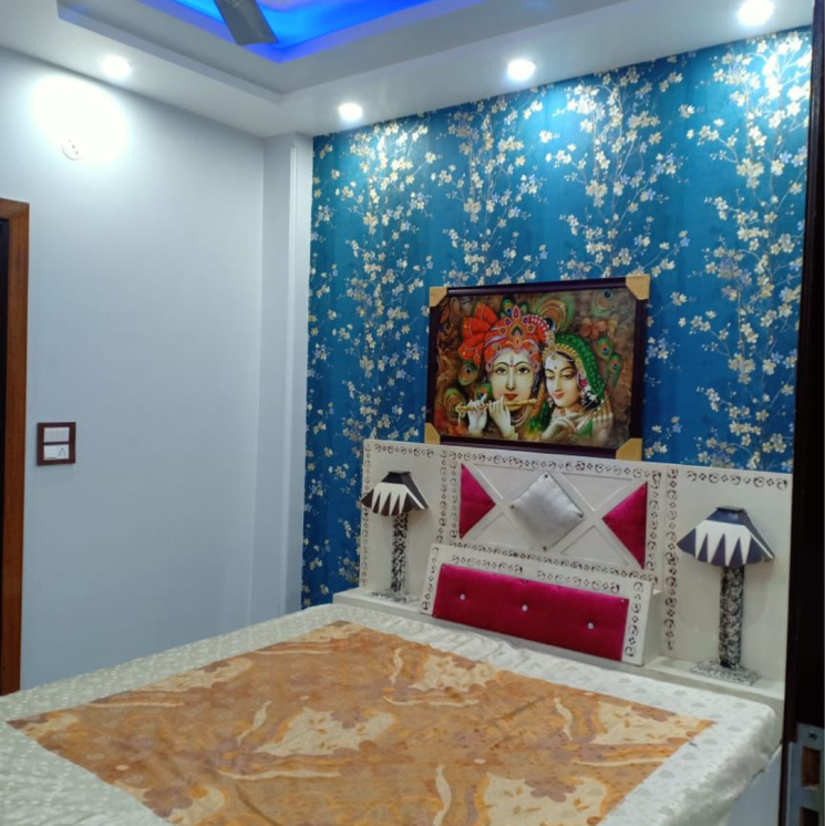 Bedroom, uttam nagar 2 Bedroom 600 Sq.Ft. Builder Floor In Uttam Nagar Delhi 8150183