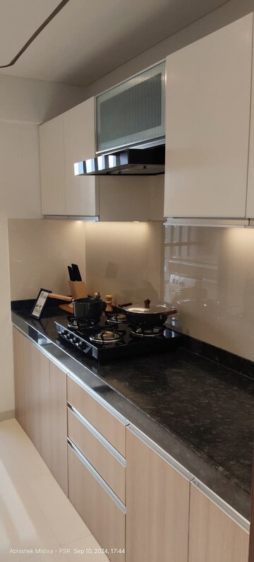 Kitchen in 3 BHK Apartment at Lodha Palava City Lakeshore Greens, Dombivli East – for Rent
