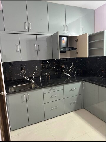 Kitchen in 3 BHK Apartment at Jains Carlton Creek Phase 2, Gachibowli – for Rent