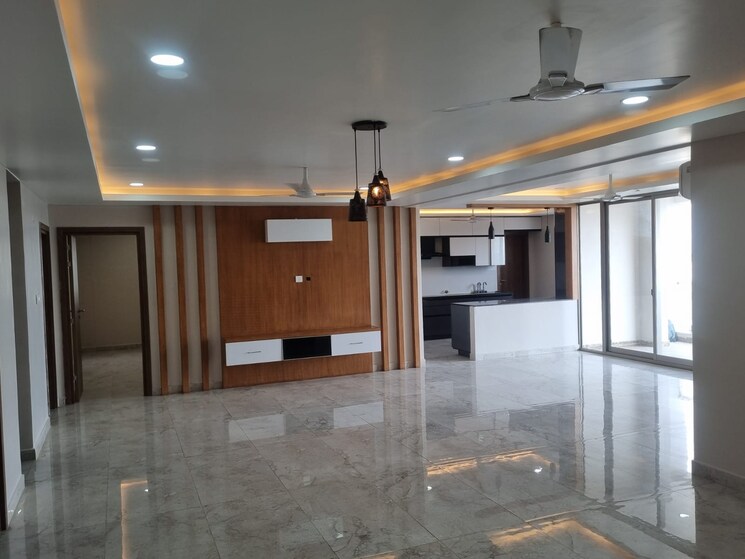 Living Room, sri-fortune-one 4 Bedroom 3130 Sq.Ft. Apartment In Banjara Hills Hyderabad 8150356