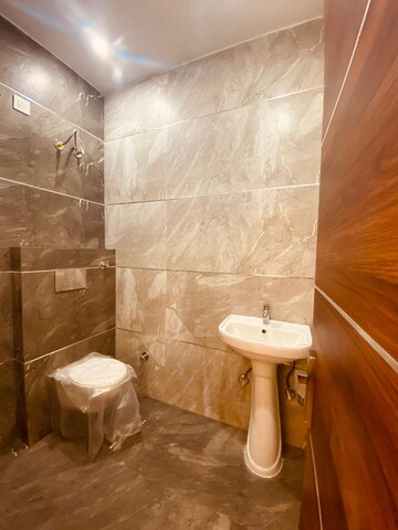 Bathroom in 3 BHK Builder Floor at Aerocity – for Rent