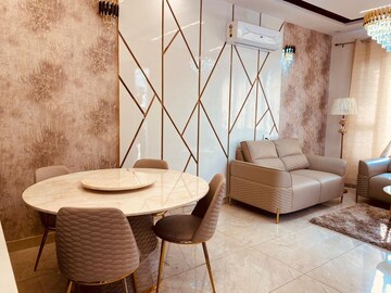Staircase in 3 BHK Builder Floor at Aerocity – for Rent