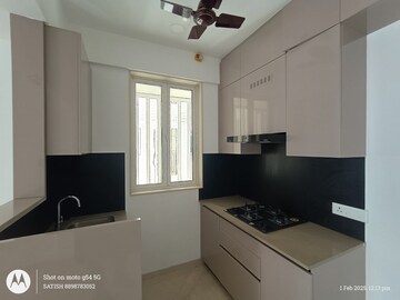 Master Bedroom in 1 BHK Apartment at Aurum Q Residences, Ghansoli – for Rent