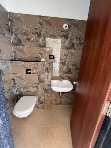 Bathroom in 2 BHK Builder Floor at VTP Beaumonde, Kharadi – for Rent