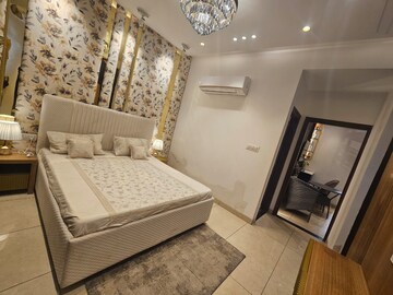 Living Room in 4 BHK Apartment at Maya Green Lotus Utsav, International Airport Road – for Sale