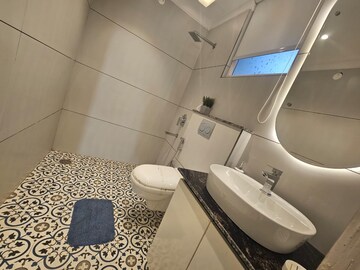 Bathroom in 4 BHK Apartment at Maya Green Lotus Utsav, International Airport Road – for Sale
