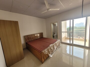 Bedroom in 2 BHK Builder Floor at Ansal Sushant Lok I, Sector 43 – for Rent