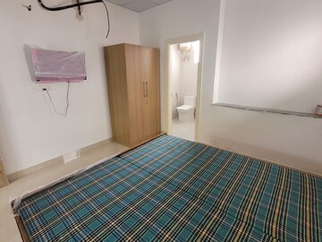 Bedroom in 2 BHK Builder Floor at Ansal Sushant Lok I, Sector 43 – for Rent