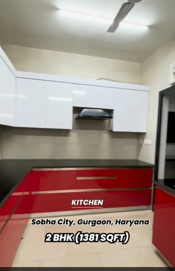 Kitchen in 2 BHK Apartment at Sobha City Chintels Metropolis, Sector 108 – for Sale