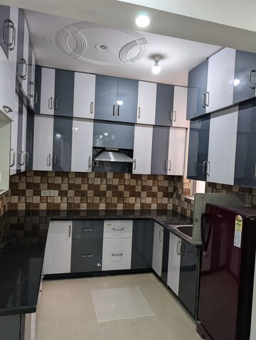 Kitchen in 3 BHK Apartment at Jaypee Wish Town Klassic, Sector 134 – for Rent