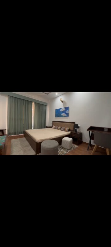 Bedroom in 3 BHK Builder Floor at Manohar Singh Palm Residency, North Mullanpur – for Sale
